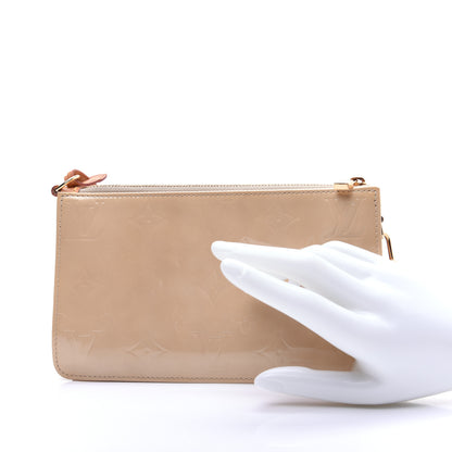 Louis Vuitton Vernis Lexington Pochette Beige 2 of 11