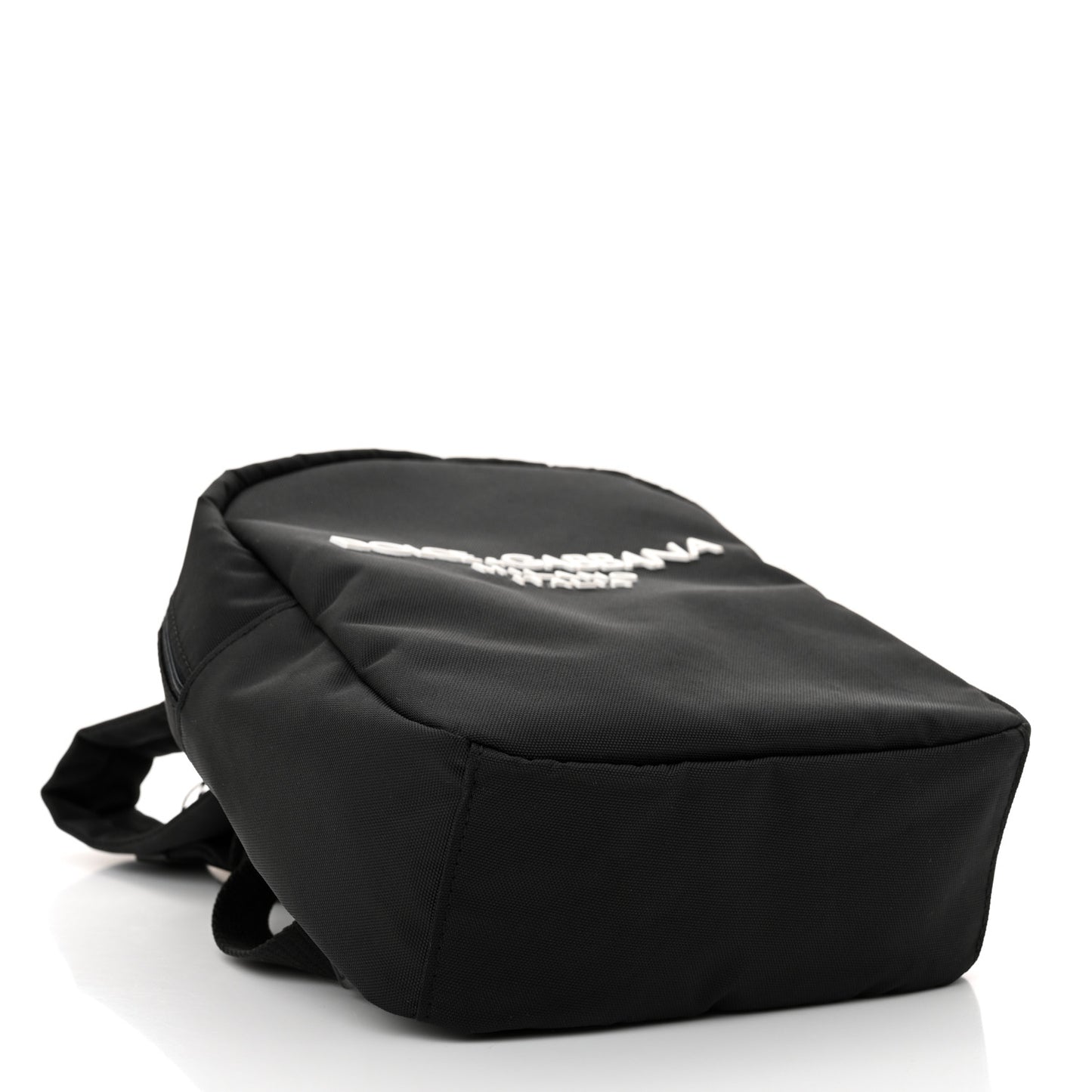 Nylon Logo Childrens Backpack Black