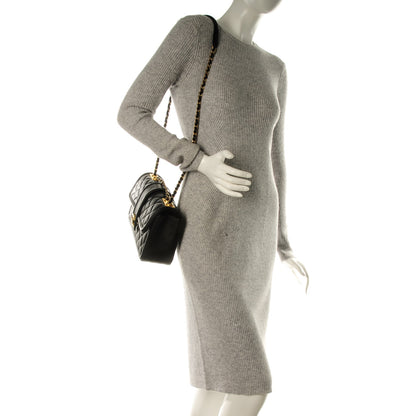 Chanel Calfskin Quilted Large Elegant CC Flap Black 2 of 7