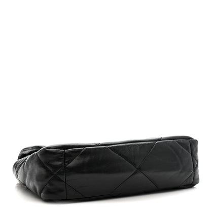 Chanel Goatskin Quilted Medium Chanel 19 Flap Black 4 of 10