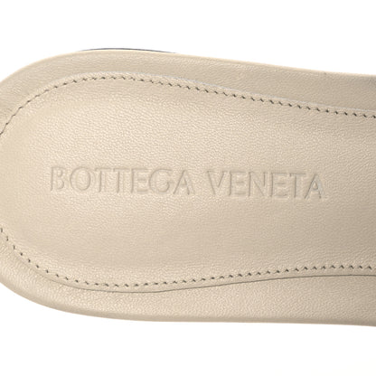 Bottega Veneta Nappa Maxi Intrecciato Lido Flat Sandals 37.5 Wax 8 of 11