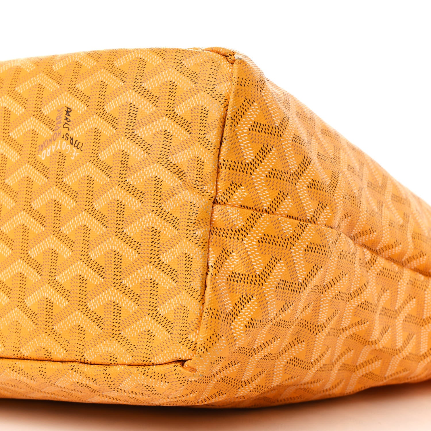 Goyard Goyardine Saint Louis PM Yellow 10 of 14
