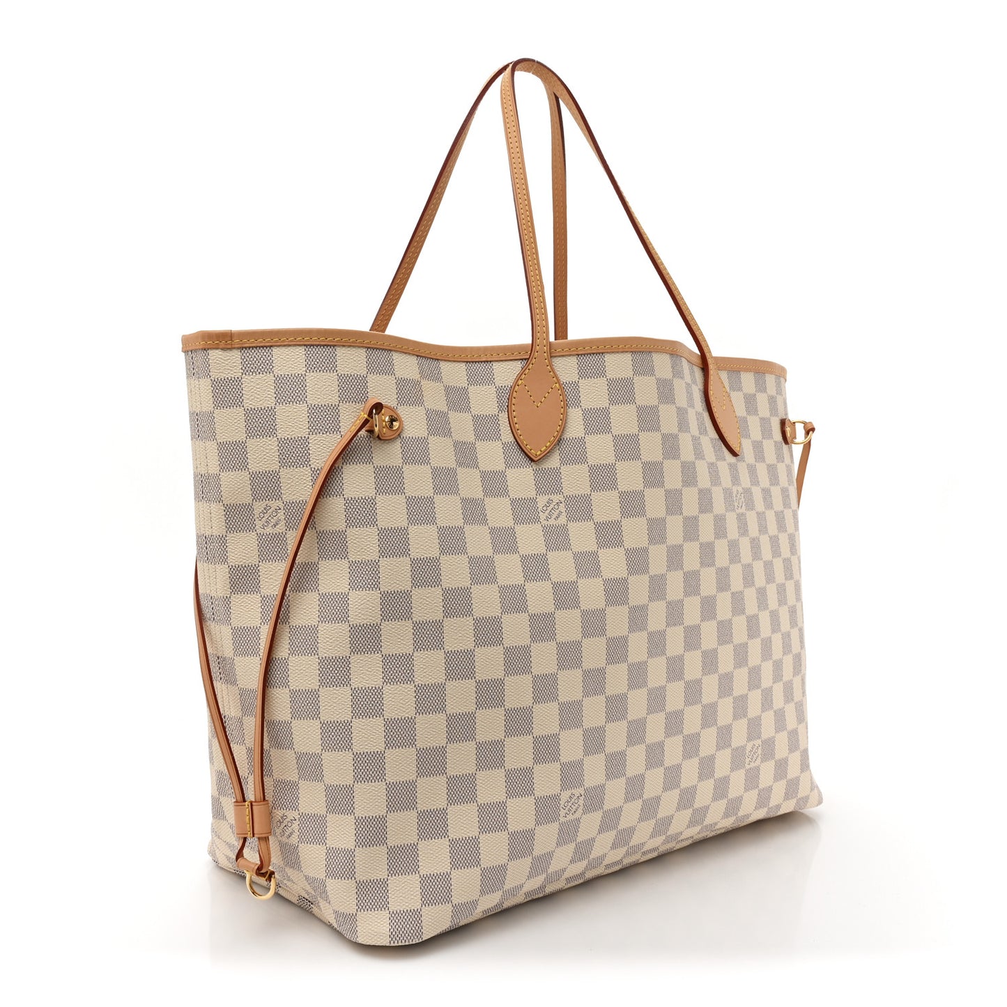 Damier Azur Neo Neverfull GM Rose Ballerine