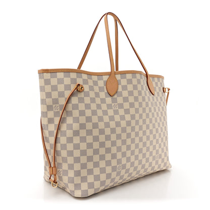 Louis Vuitton Damier Azur Neo Neverfull GM Rose Ballerine 2 of 8