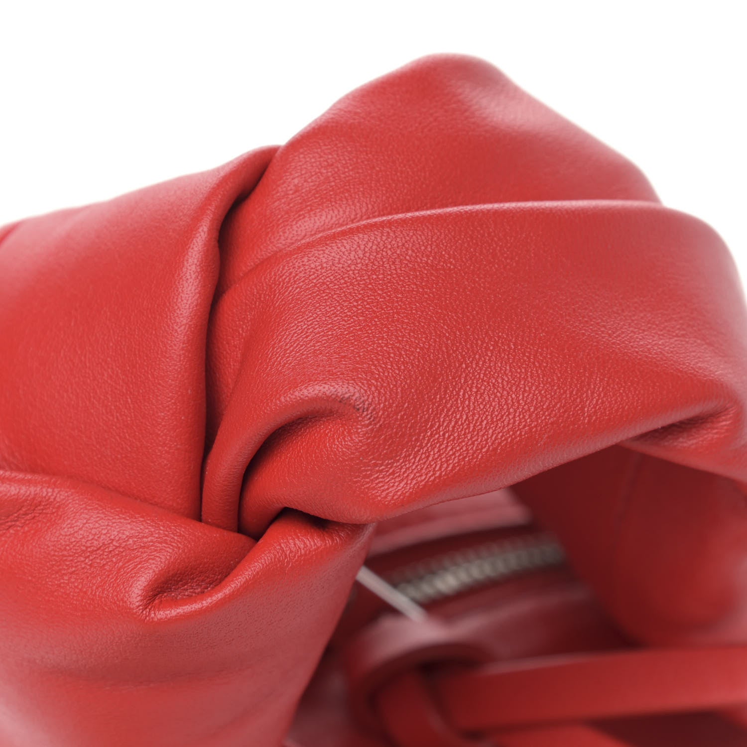 Bottega Veneta Calfskin Mini Double Knot Bag Red 14 of 14