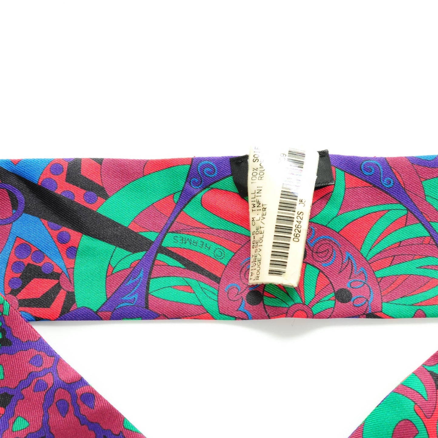 Silk L'Ivresse De L'Infini Twilly Rouge Violet Vert