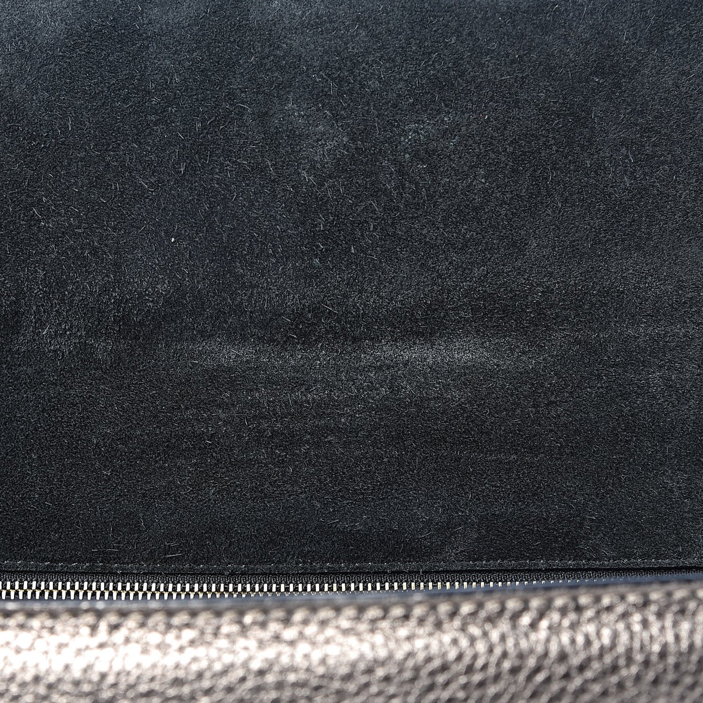 Metallic Vitello Medium Glam Lock Rockstud Flap Sasso