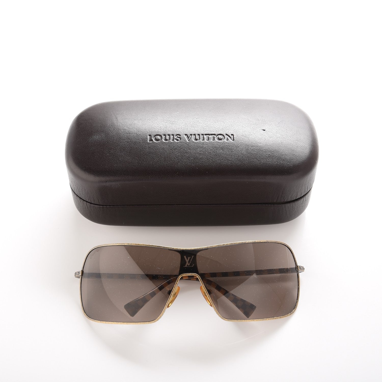 Louis Vuitton Conspiration Mask Sunglasses Z0196U Dore 7 of 7