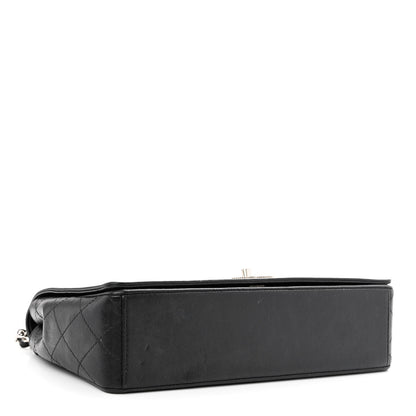 Chanel Sheepskin Quilted Vintage Mademoiselle Flap Black 4 of 12