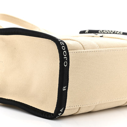 Marc Jacobs Jacquard Small The Traveler Tote Bag Warm Sand 8 of 9