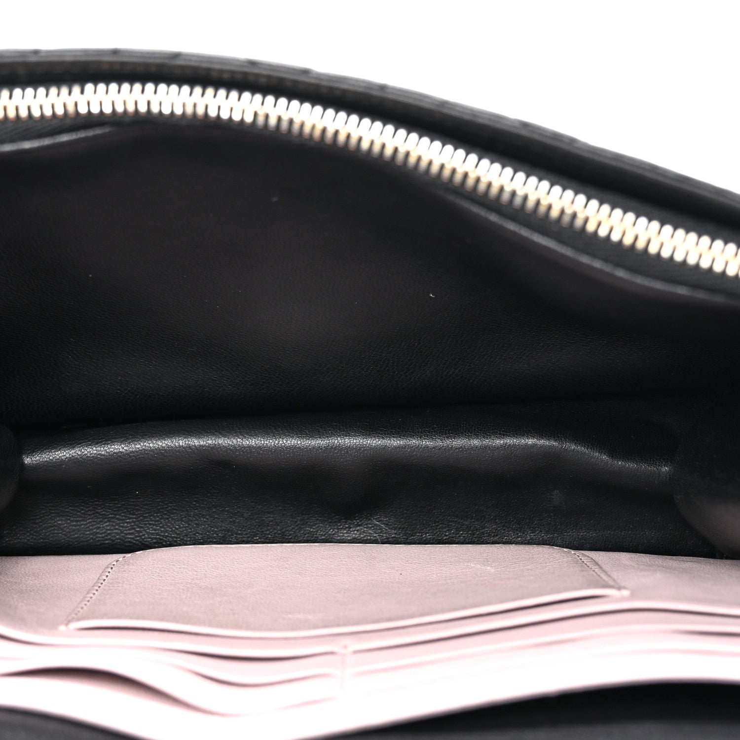 Christian Dior Lambskin Cannage Miss Dior Promenade Pouch Black 5 of 12