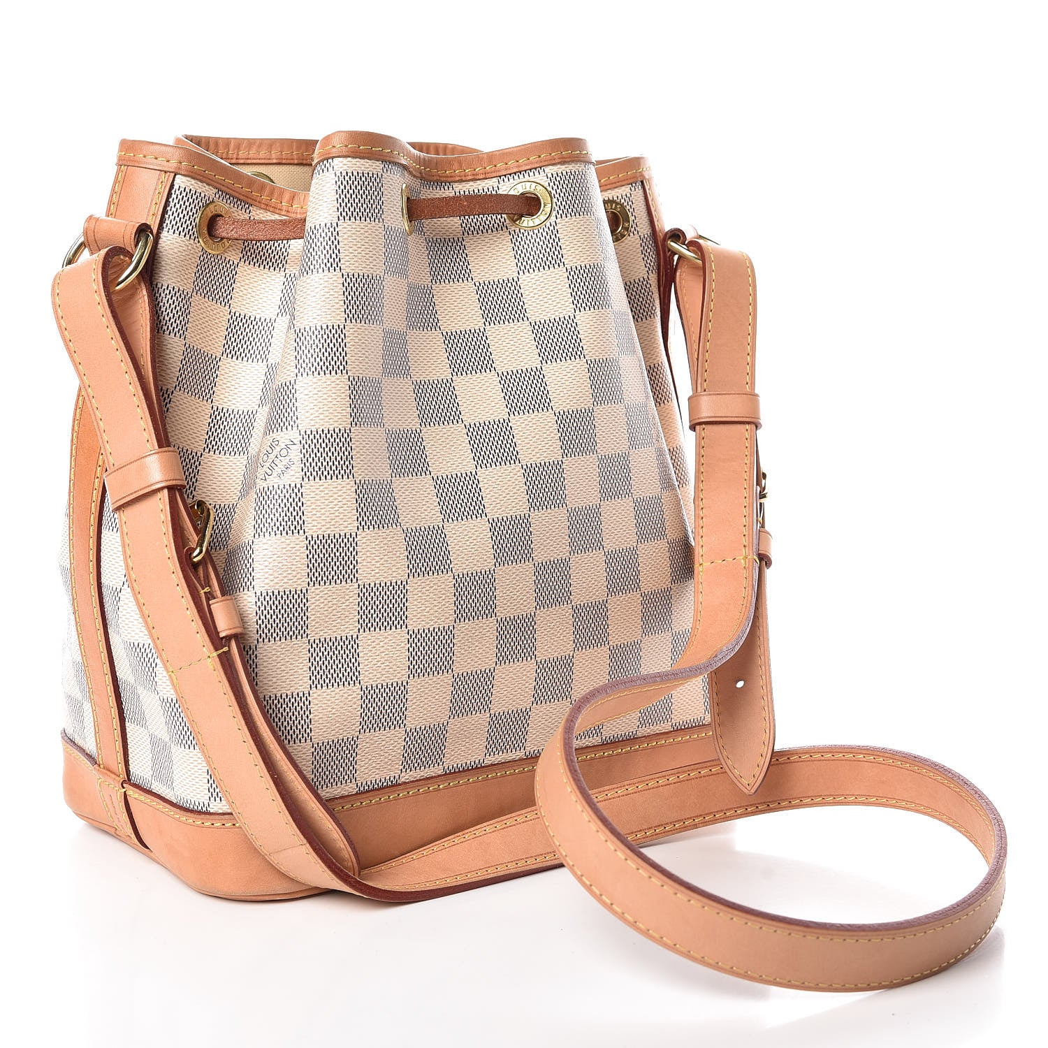 Louis Vuitton Damier Azur Noe BB 3 of 13