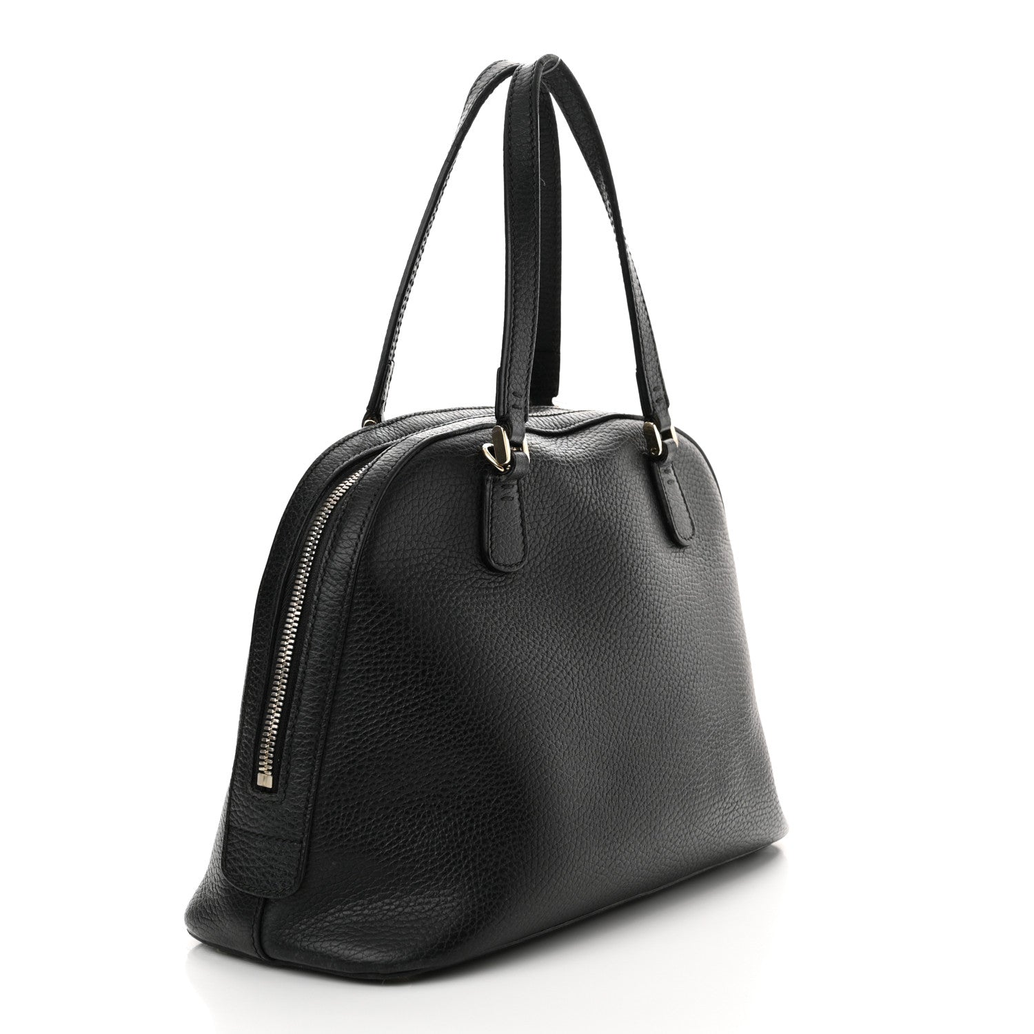 Gucci Dollar Calfskin Dome Bag Black 3 of 22
