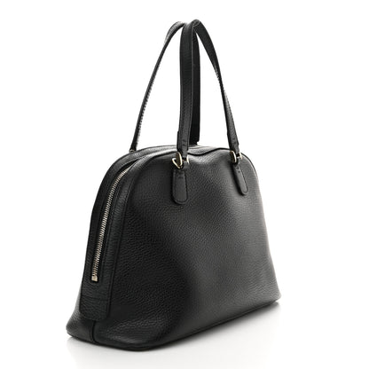 Gucci Dollar Calfskin Dome Bag Black 3 of 22