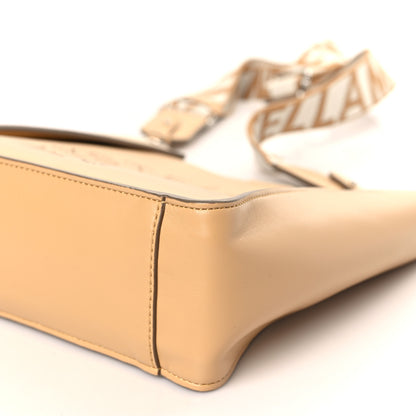Stella McCartney Eco Alter Nappa Perforated Logo Mini Crossbody Natural 8 of 9