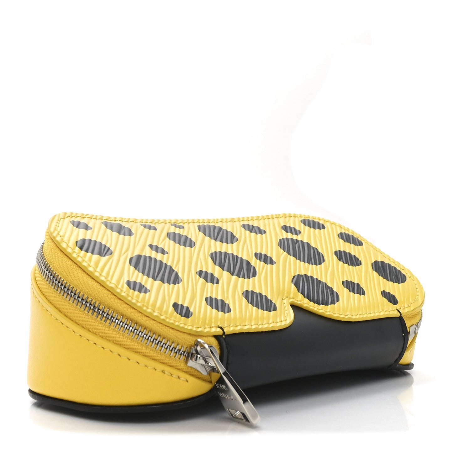 LV X YK Epi Infinity Dots Sunglasses Pouch Yellow Black