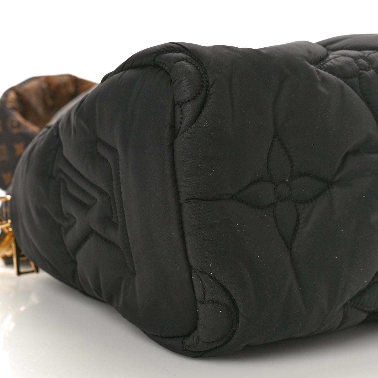 Econyl Mini Monogram Pillow Speedy Bandouliere 25 Black