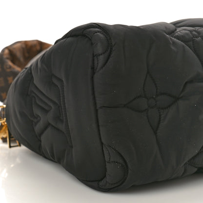 Louis Vuitton Econyl Mini Monogram Pillow Speedy Bandouliere 25 Black 8 of 9