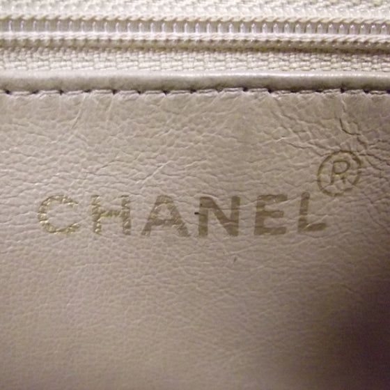 Chanel Lambskin Medallion Tote Beige 8 of 13