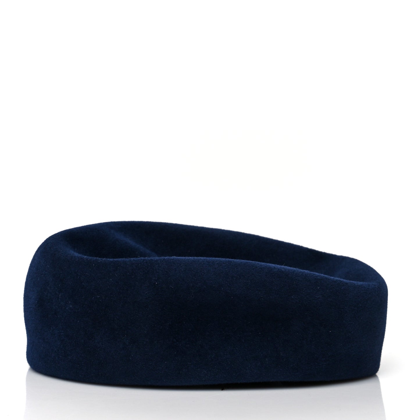 Velvet Beret Hat S Blue
