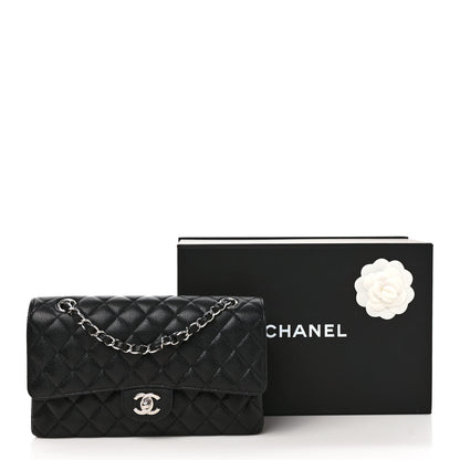 Chanel Caviar Quilted Medium Double Flap Black 10 of 10