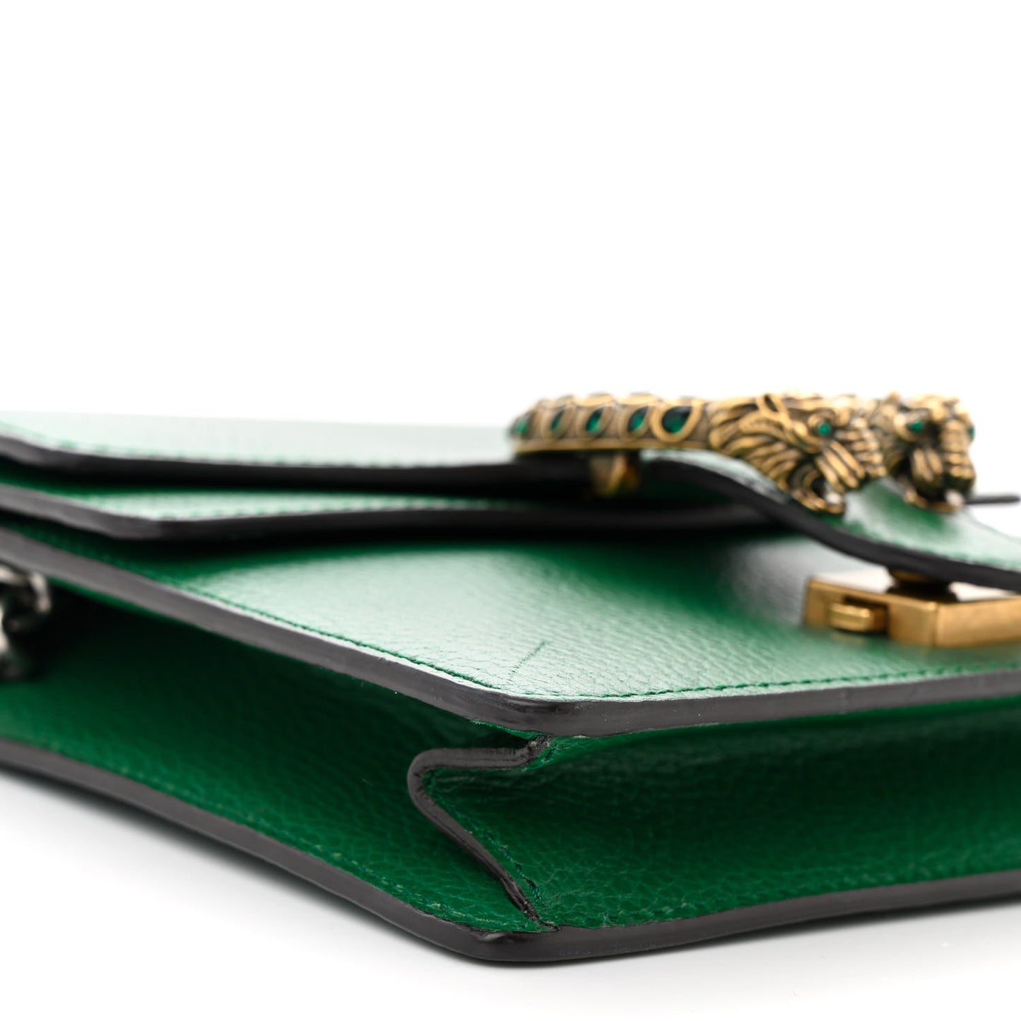 Calfskin Mini Dionysus Shoulder Bag Emerald