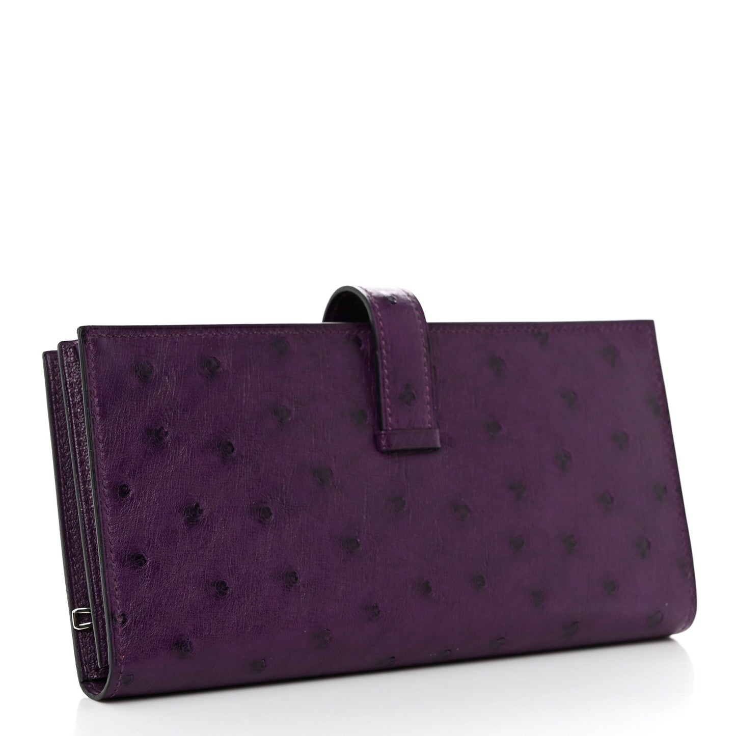 Ostrich Bearn Wallet Violine