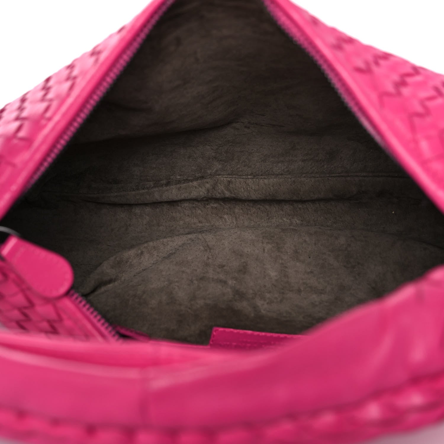 Bottega Veneta Nappa Intrecciato Medium Veneta Hobo Fuchsia 5 of 9
