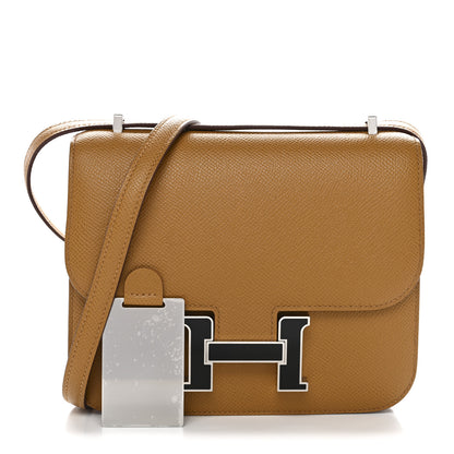 Hermes Epsom Enamel Constance 18 Sesame Black 3 of 11