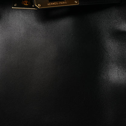 Hermes Box Kelly Retourne 28 Black 8 of 18
