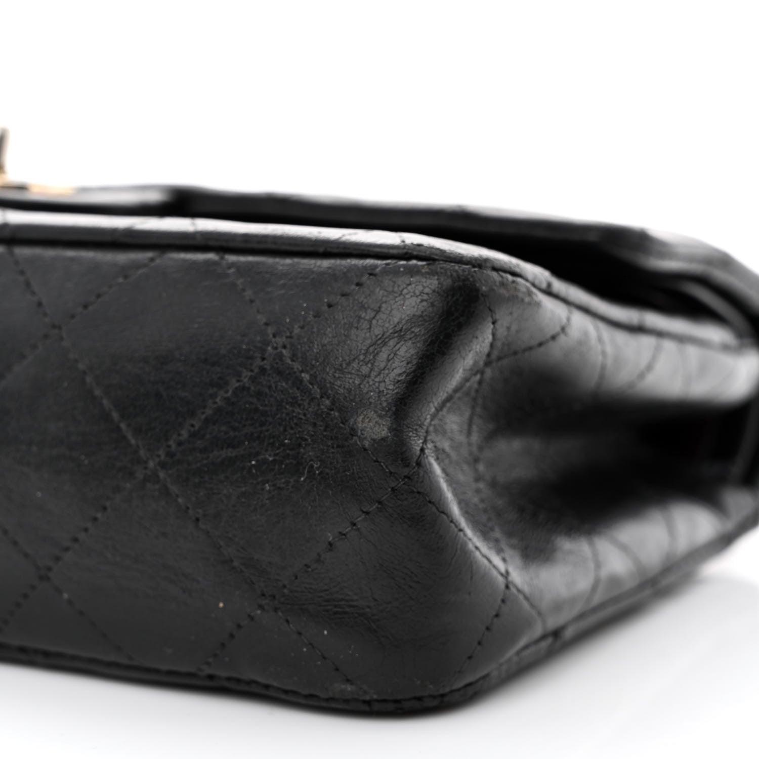 Chanel Lambskin Quilted Small Double Flap Black 11 of 18