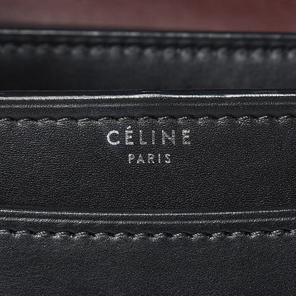 Celine Smooth Calfskin Medium Case Chain Flap Black 6 of 10