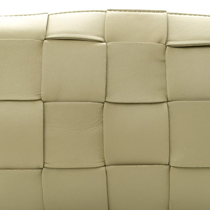 Bottega Veneta Lambskin Maxi Intrecciato Brick Cassette Bag Beige 8 of 10