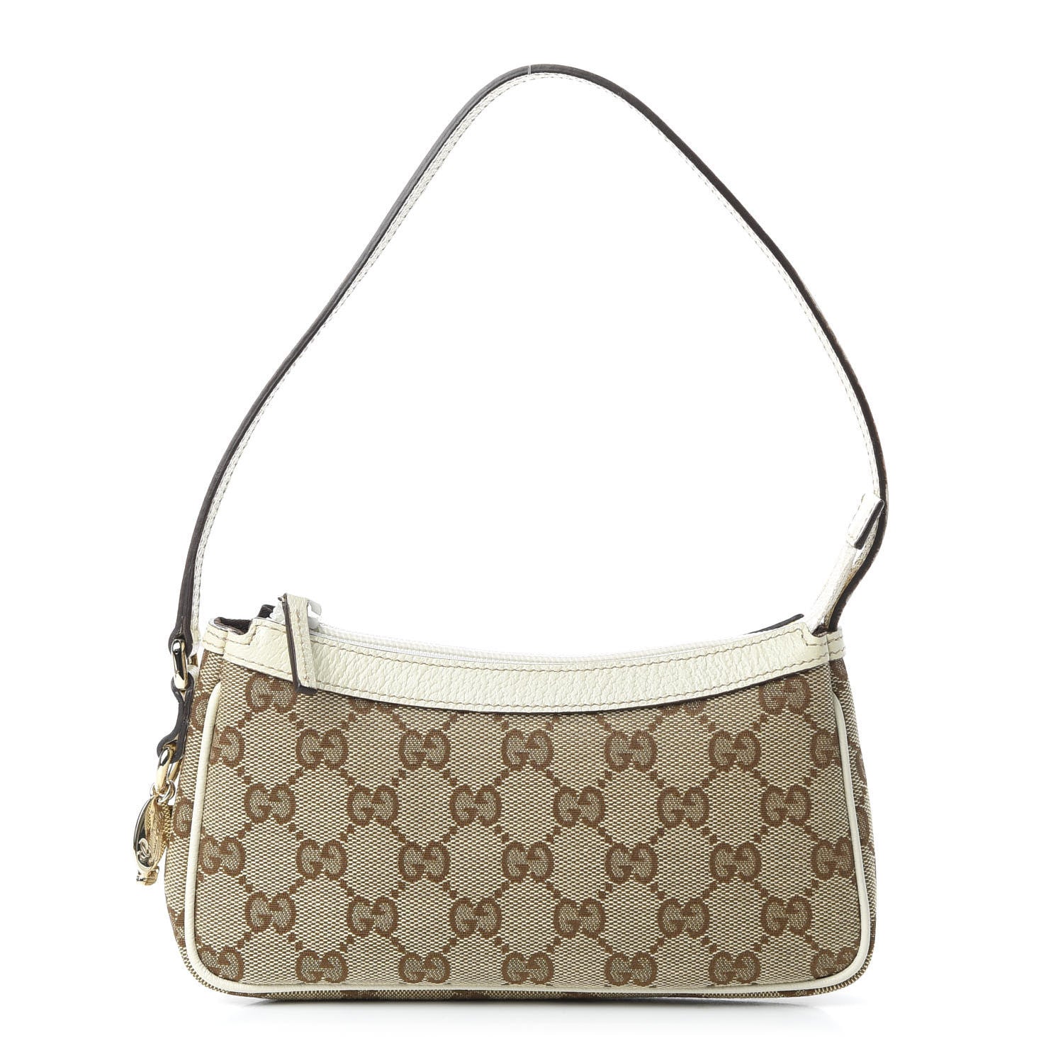 Gucci Monogram Small Pochette Off White 1 of 9