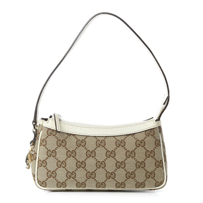 Gucci Monogram Small Pochette Off White 1 of 9