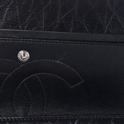 Chanel Aged Calfskin Chevron Quilted 2.55 Reissue 226 So Black 9 of 13