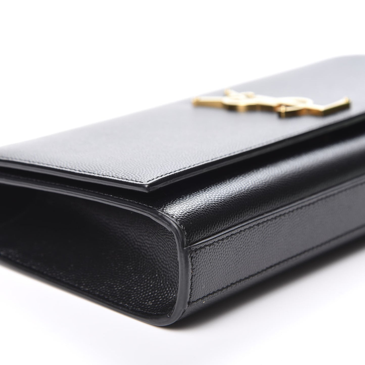 Grain De Poudre Monogram Cassandre Clutch Black