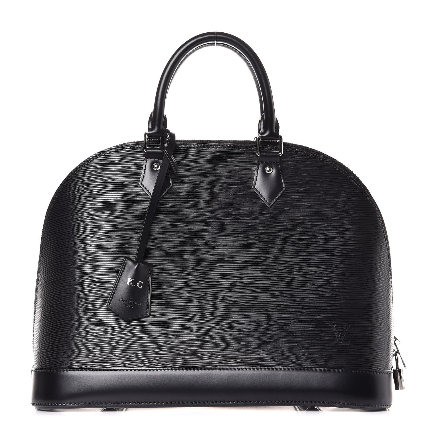 Louis Vuitton Epi Alma MM Black 1 of 8