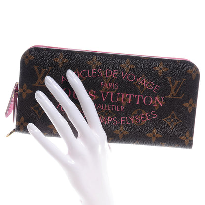 Louis Vuitton Monogram Articles de Voyage Ikat Insolite Wallet Rose Velours 2 of 8