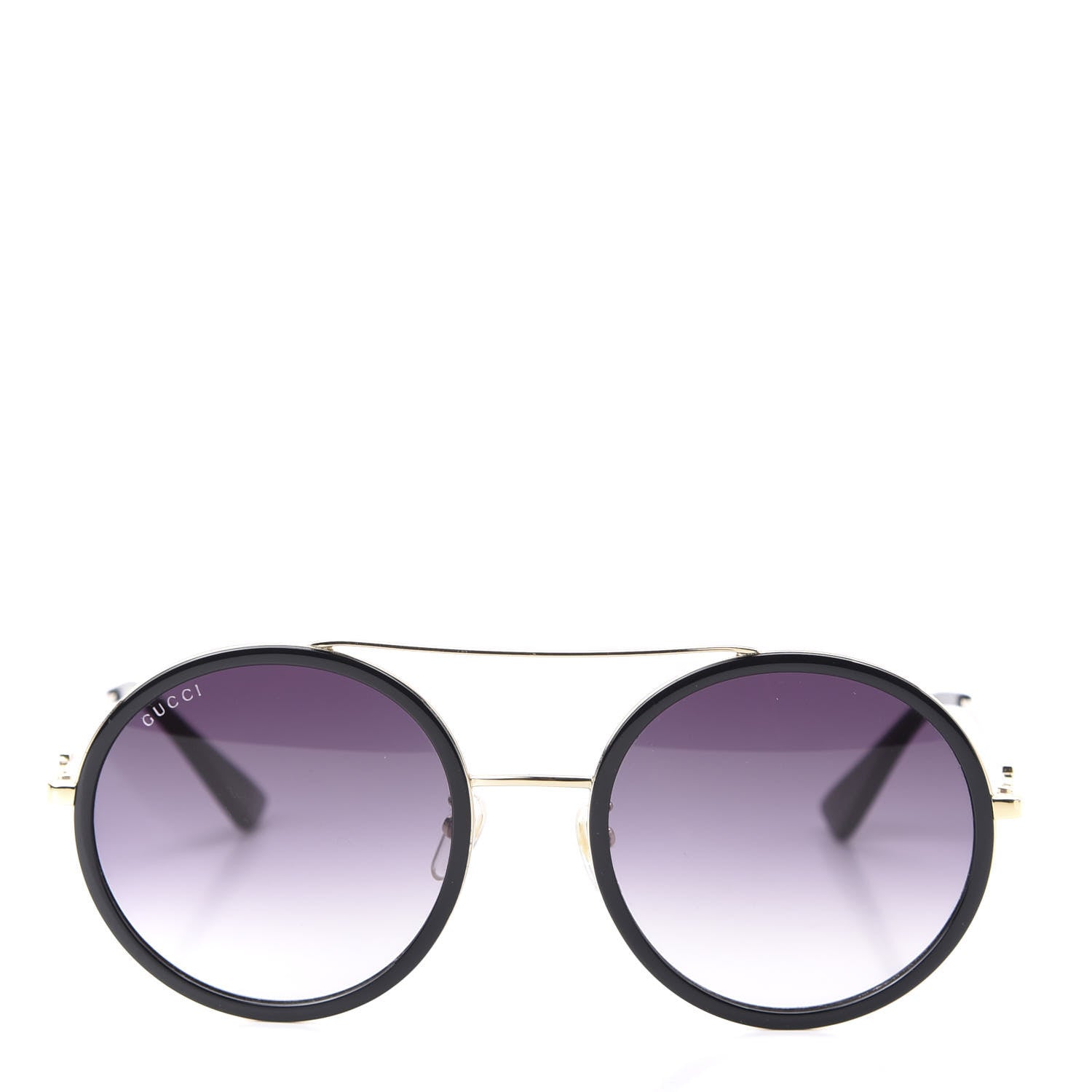 Gucci Round Frame Sunglasses GG0061S Black 2 of 8