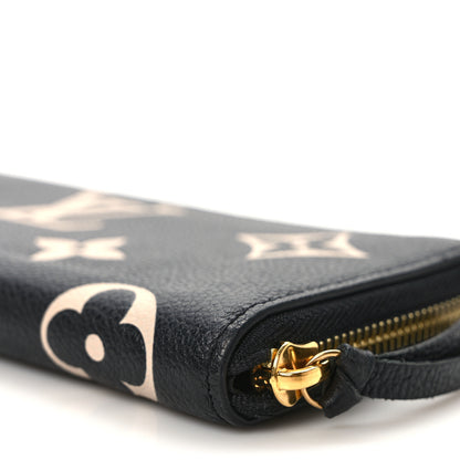 Louis Vuitton Empreinte Monogram Giant Clemence Wallet Black Beige 8 of 8