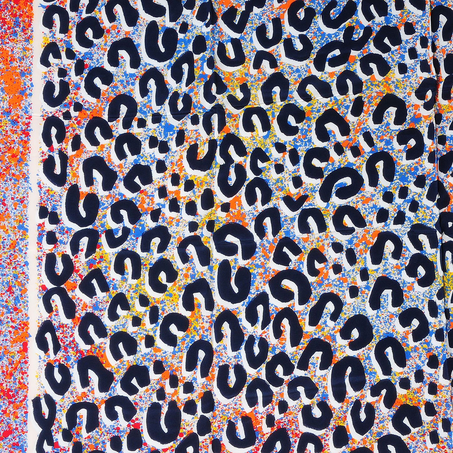 Silk Leo Spray Giant Square Piment