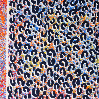 Louis Vuitton Silk Leo Spray Giant Square Piment 4 of 6