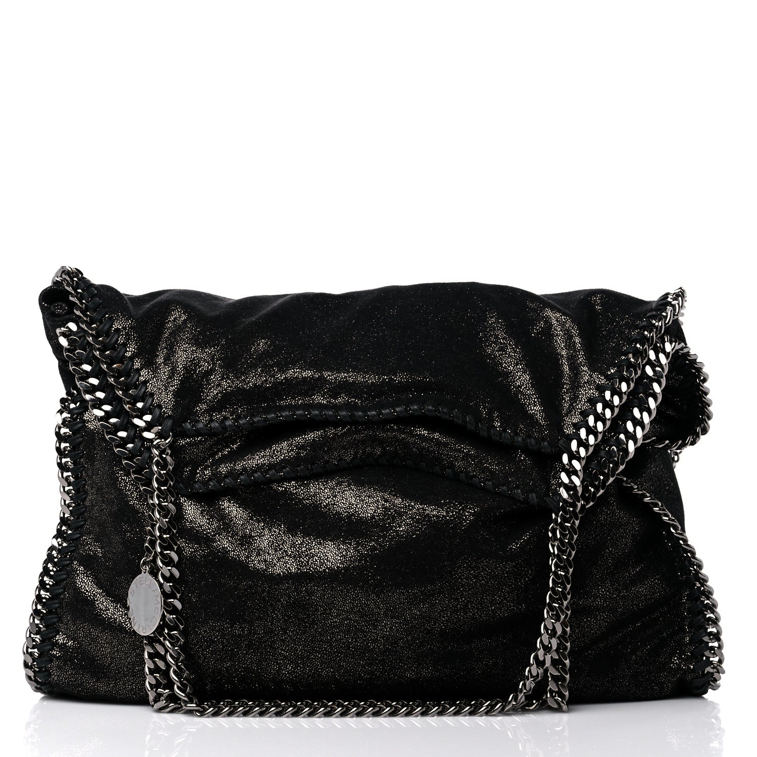 Stella McCartney Shaggy Deer Falabella Tote Black 3 of 12