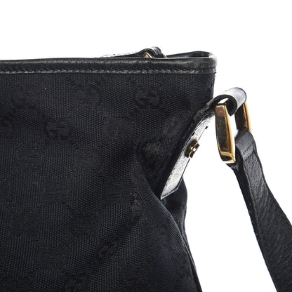 Gucci Monogram Abbey Messenger Bag Black 10 of 11