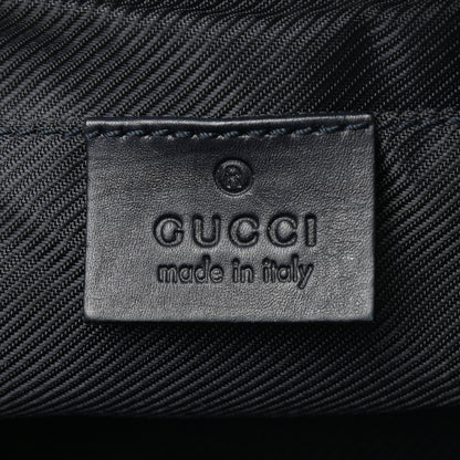 Gucci Monogram Web Small Cosmetic Case Navy 8 of 9