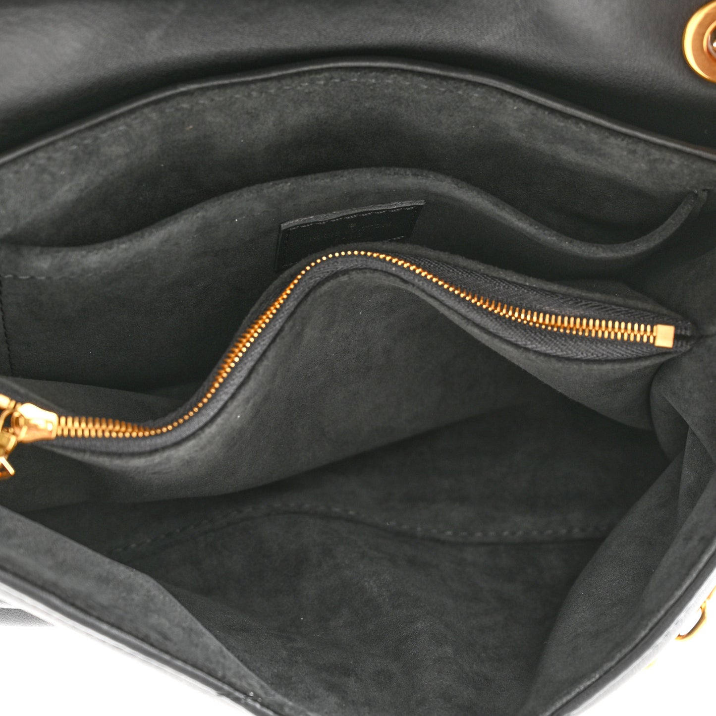 Calfskin LV New Wave Chain Bag Black