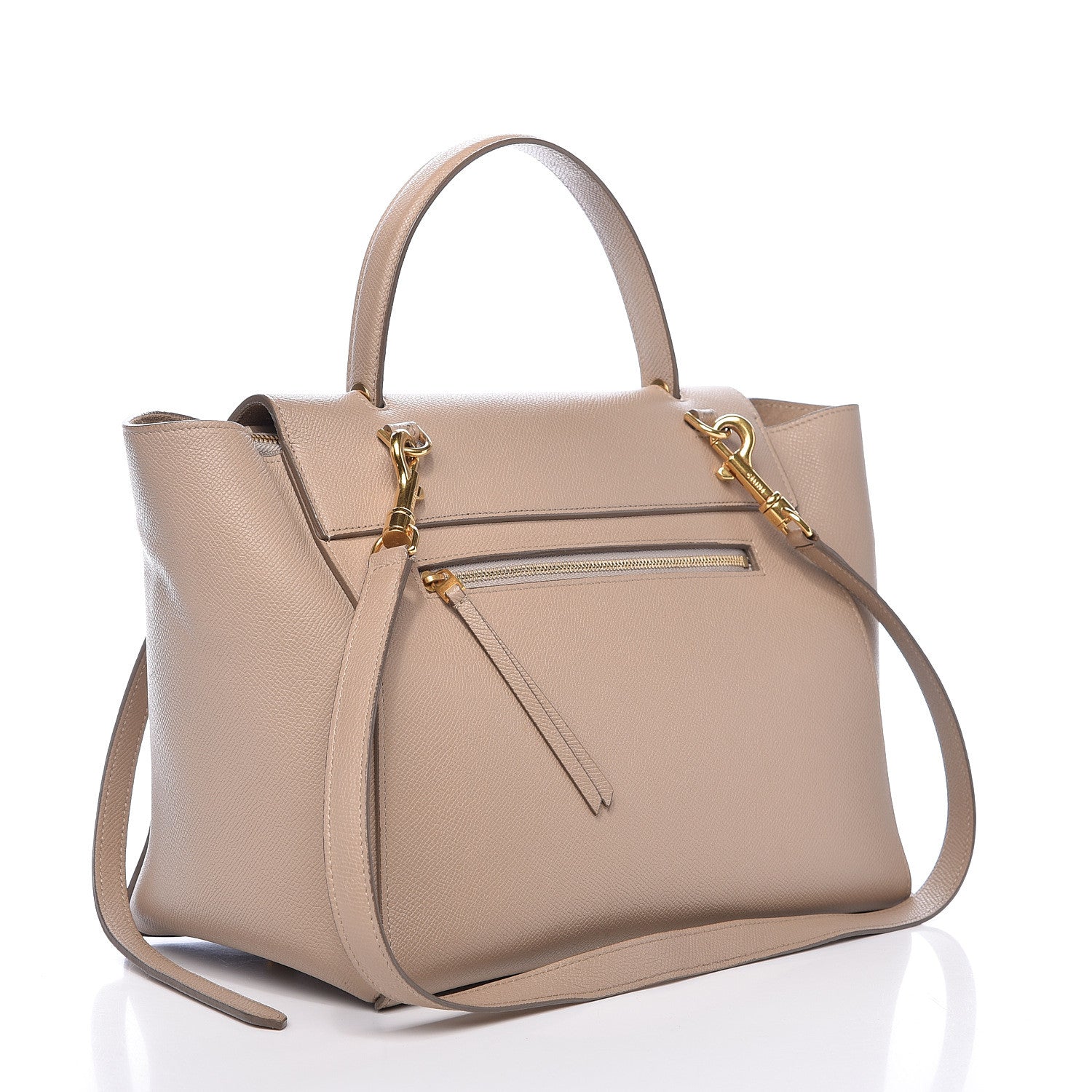 Celine Grained Calfskin Mini Belt Bag Light Taupe 3 of 14