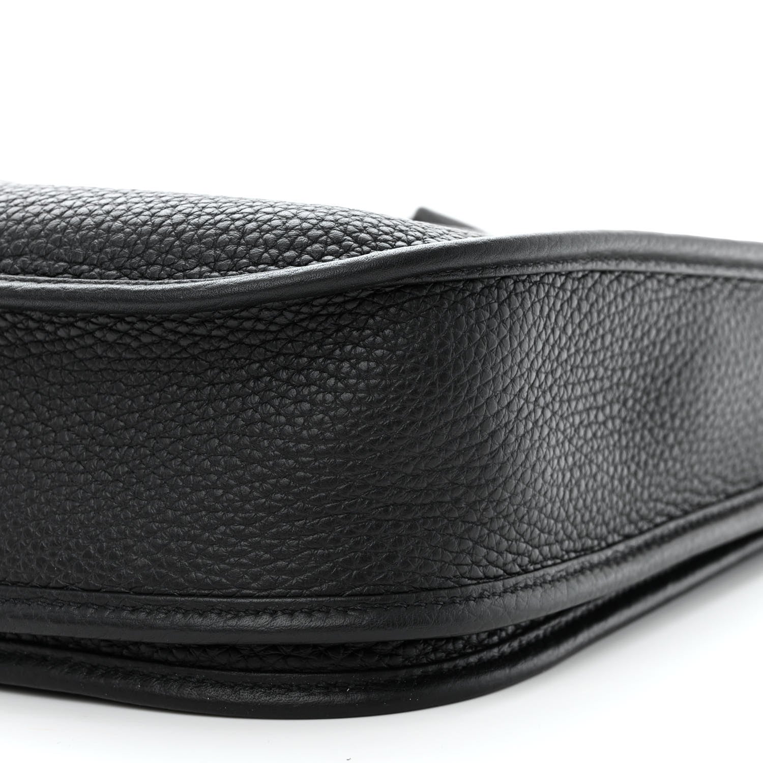 Hermes Taurillon Clemence Evelyne III PM Black 10 of 11