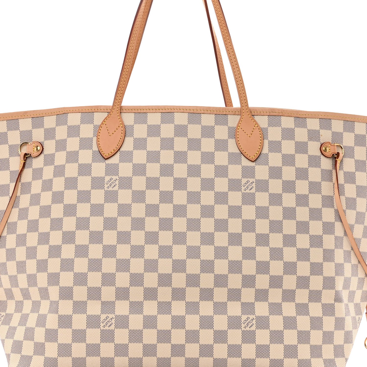 Louis Vuitton Damier Azur Neo Neverfull GM Rose Ballerine 8 of 11